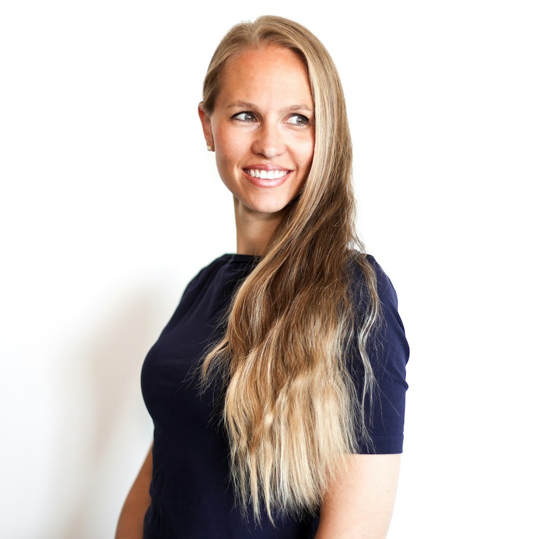 Female technology analyst smiling